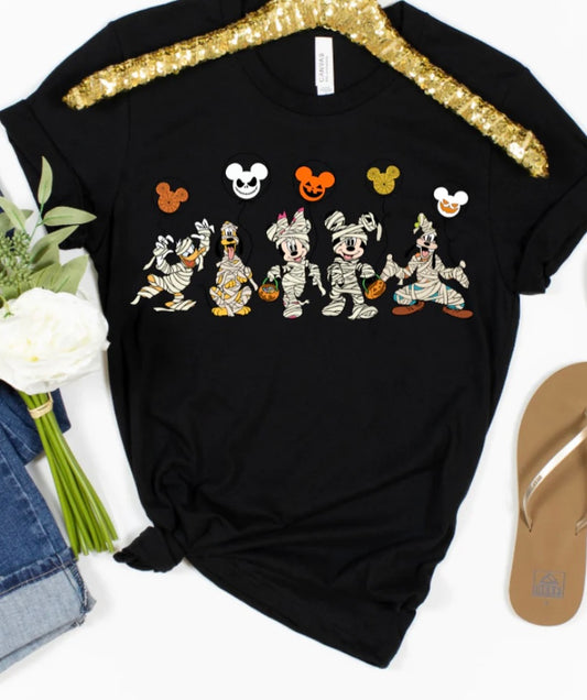 Mummy Mickey Friends T-Shirt